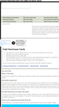 Mobile Screenshot of hurricane-facts.com
